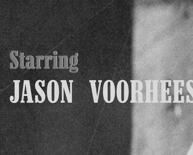 FRIDAY THE 13TH *Jason Voorhees*
