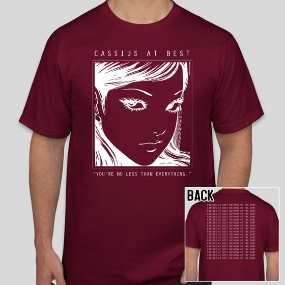 Image of "Tomie" T-Shirt (Maroon)