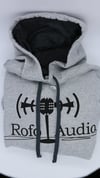 Grey Microphone Hoodie