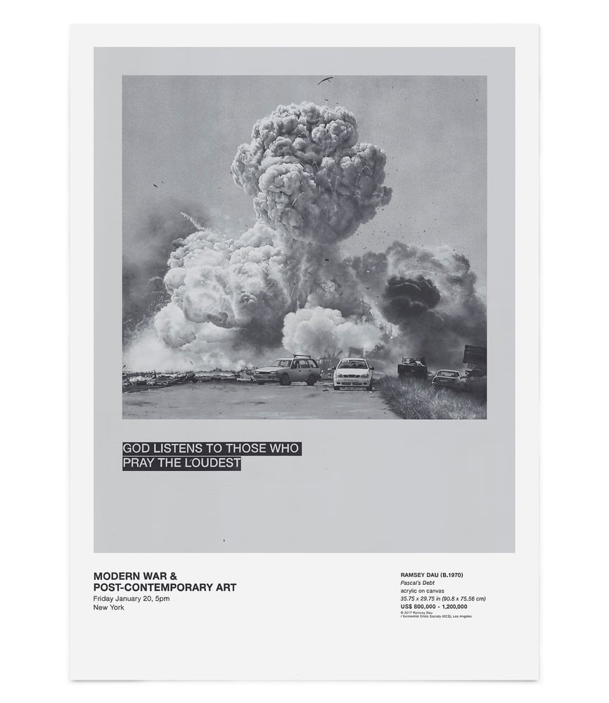 Image of Ramsey Dau - "Pascal's Debt" Archival Pigment Print