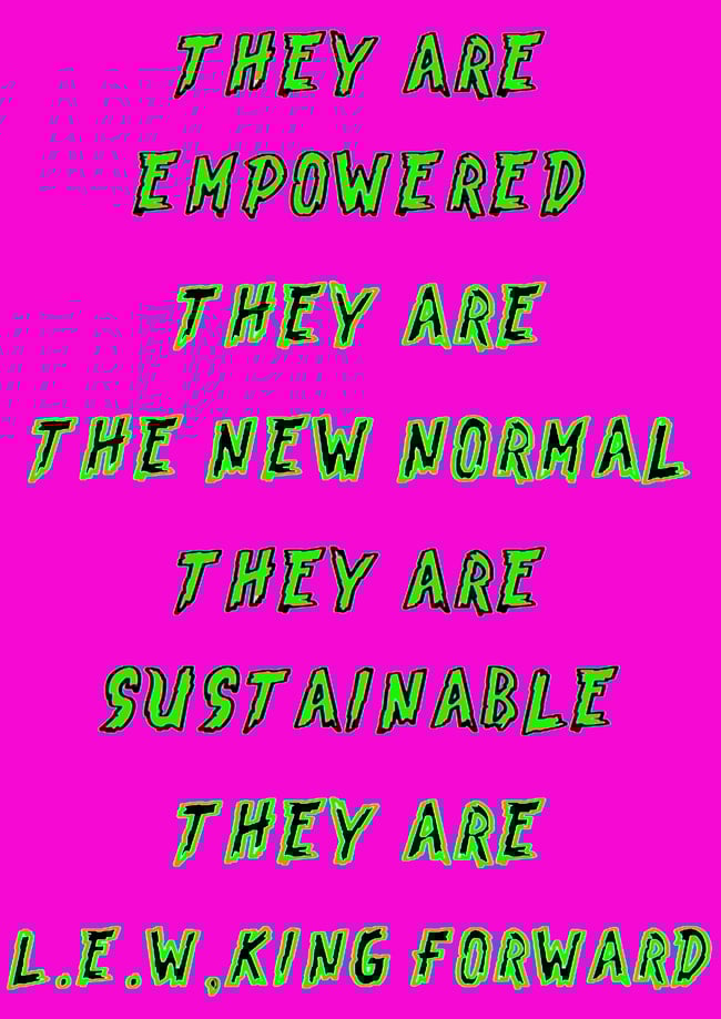 L.E.W.K POSTER & STICKER PACK 