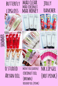 Lipglosses