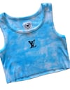 'LV' CROPPED TANK