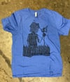Reluctant Woodsman Tee Heather Blue
