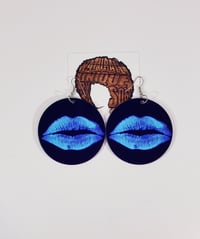 Image 4 of Lip Circle Earrings