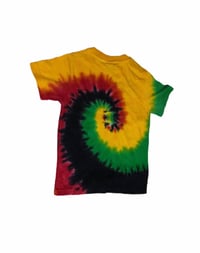 Image 2 of Rasta Tyedye kids Tshirt