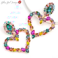 Image 4 of  "I Heart You!" (Green / Pink Multi) GGB-77