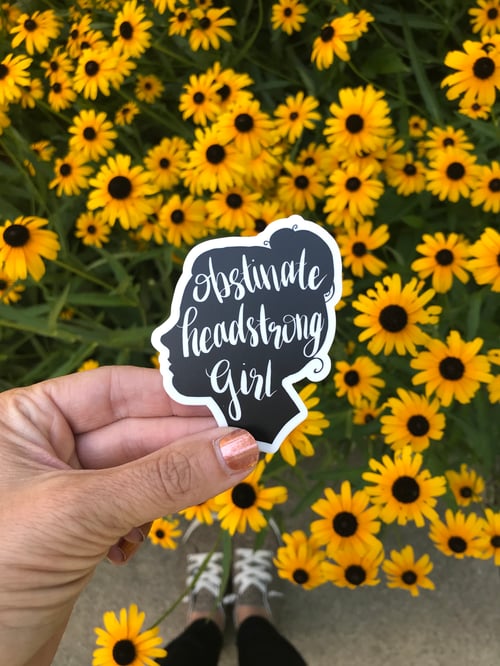 Image of Obstinate Headstrong Girl // Vinyl Sticker 