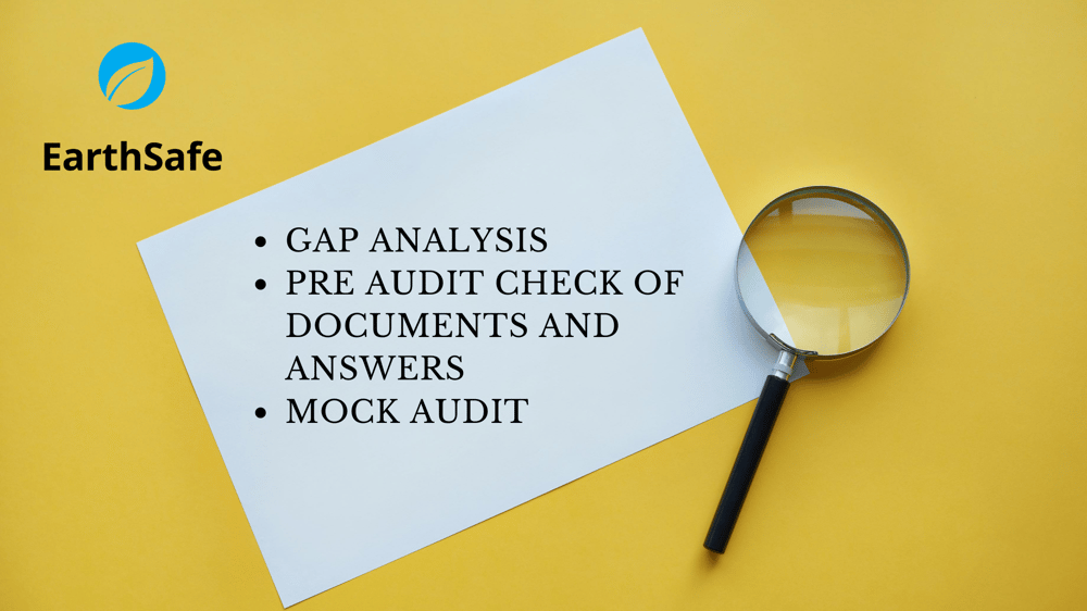 Image of Gap analysis / Pre audit check of documents and SAC answers / Mock audit