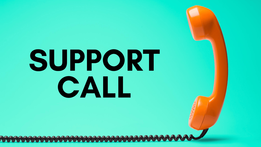 Image of Support call 