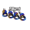 TiBurnt Titanium Universal Fender Washers & Screws