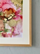 Image 4 of ‘Peony’ ~ Print with gold foil. Medium & Large 