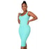 Plus Sleeveless Solid Dress Image 2