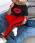 2-Piece Sweatsuit Lip Set Image 3