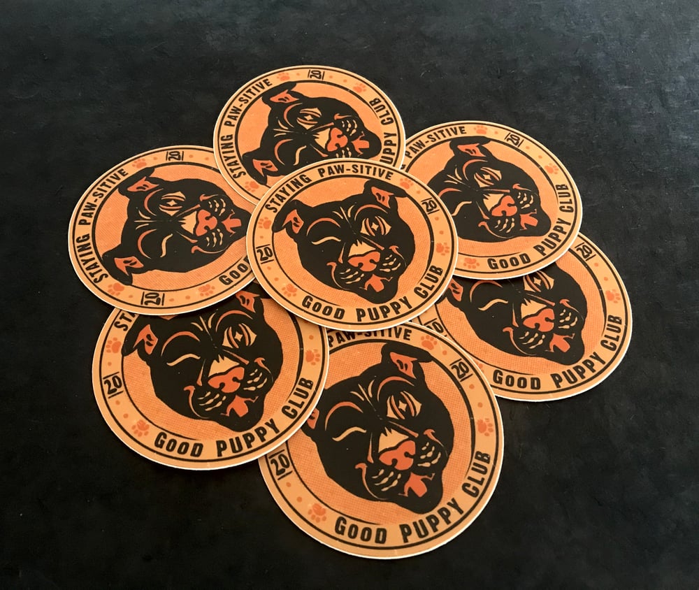 Good Puppy Club Sticker