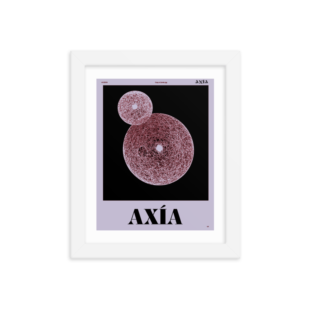 Image of Framed poster
