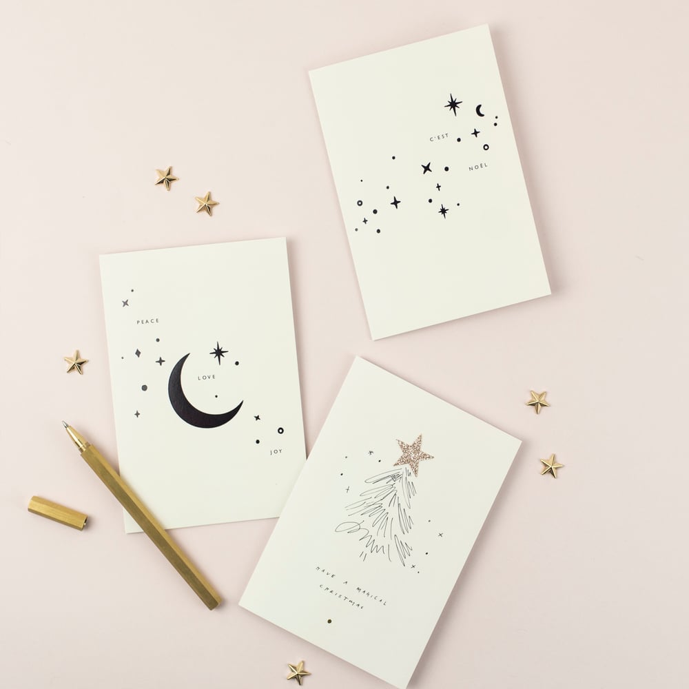 Image of Christmas Star Bundle - 6 Cards