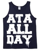 Image of ATA All Day Navy Blue Tank Top
