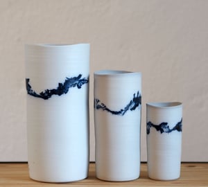 Image of Isabelle René - Vase Porcelaine / Moyen Modèle