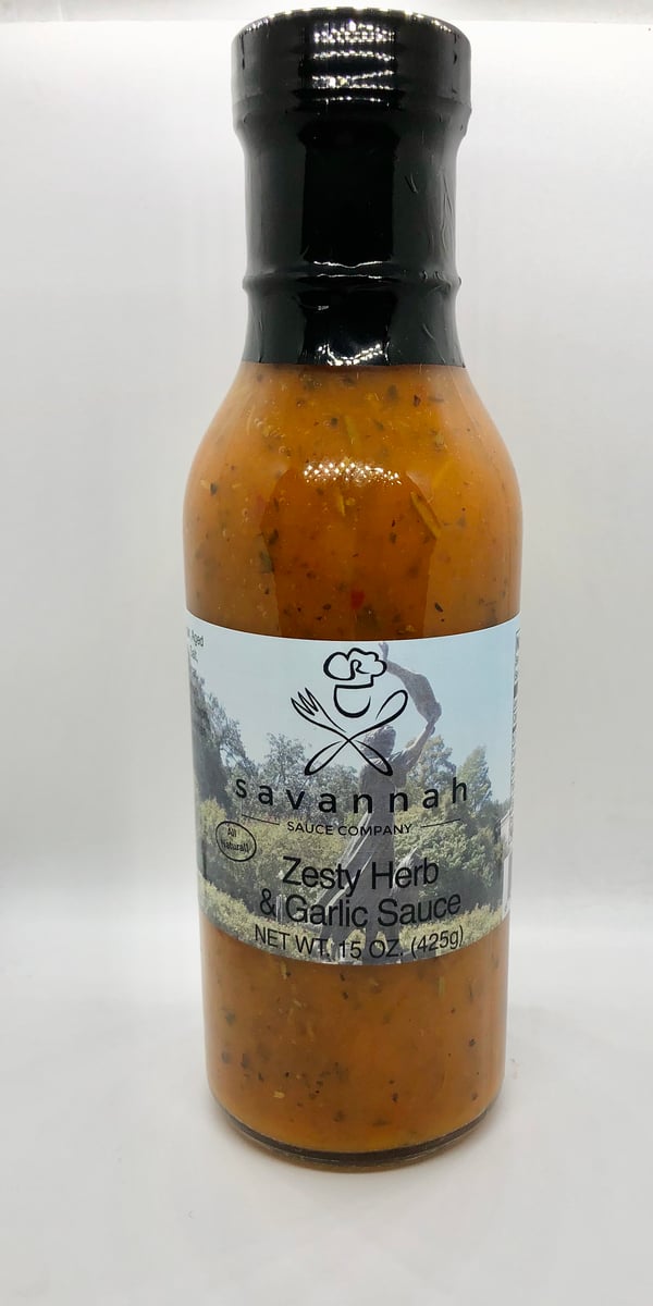 Savannah Sauce Company — Zesty Herb & Garlic Sauce