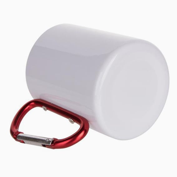 Polar Bear Need Coffee Carabiner Steel Mug