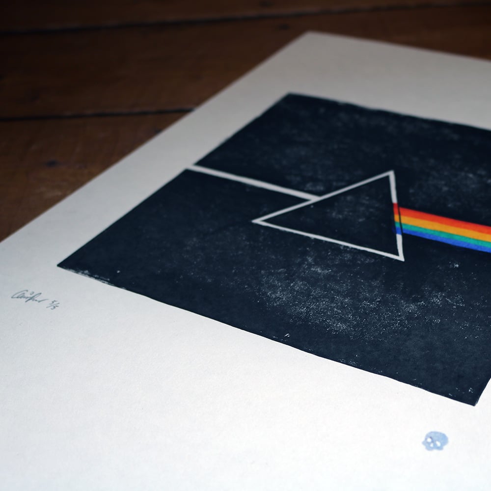 Pink Floyd | Lino | Classic Cover Print Series