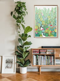 Image 2 of 'Spring Cacti' Limited Edition Art Print