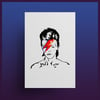 Aladdin Sane | Lino | Classic Cover Print Series