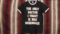 Image 1 of Trust The Doctor- Ringer T Shirt - Black or Red