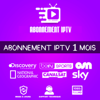 Abonnement IPTV 1 Mois