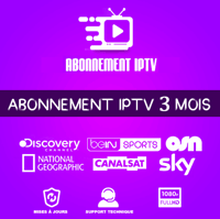 Abonnement IPTV 3 Mois 