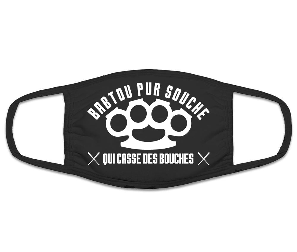 Image of MASQUE DE PROTECTION BABTOU PUR SOUCHE QUI CASSE DES BOUCHES