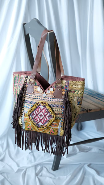 Image of Banjara vintage tote bag 