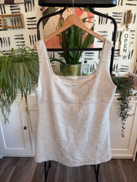 Image 2 of H & M tweedish  pearl dress 