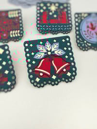 Image 5 of Christmas  Papel Picado Metal Diecut 