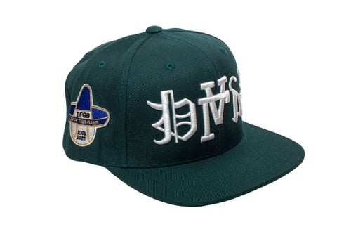 Image of Grn Upside Down Playboy SnapBack 