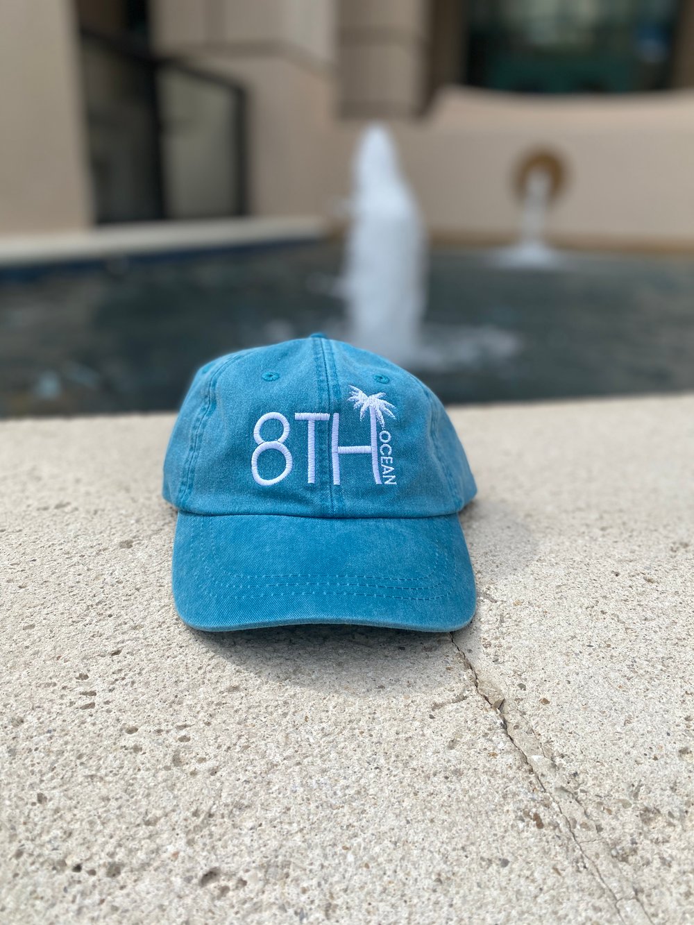 Image of “Blue Waves” dad hat.