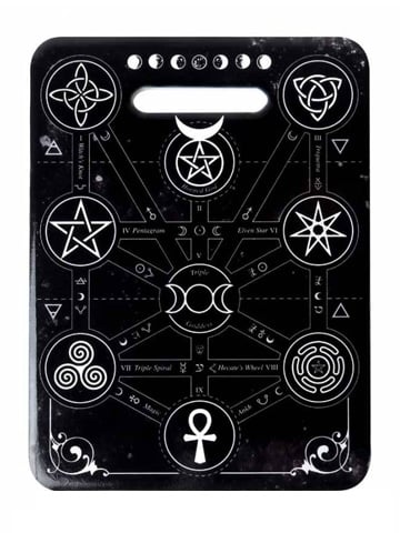Image of ALCHEMY GOTHIC Magic Symbols: Chopping Board/Trivet