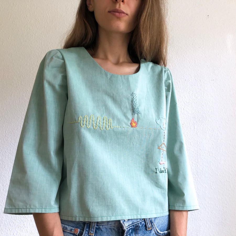 Image of Sample SALE: Love Equalisation shirt - Damaja designed shirt, made of 100% organic cotton in Berlin