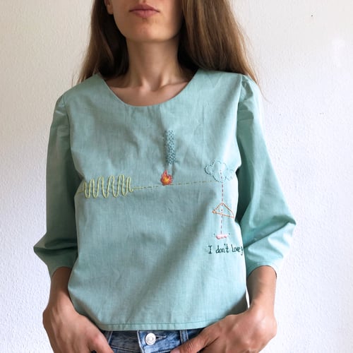 Image of Sample SALE: Love Equalisation shirt - Damaja designed shirt, made of 100% organic cotton in Berlin