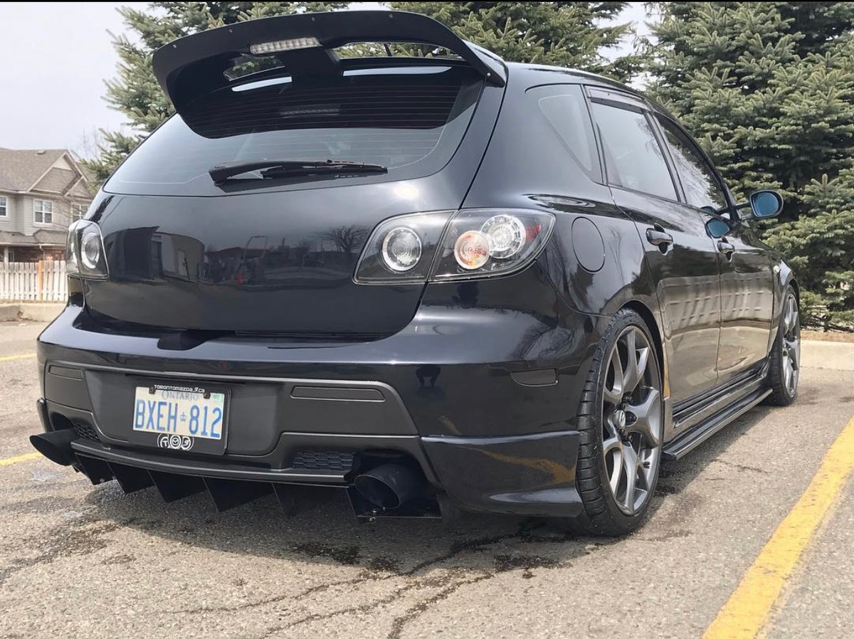 Mazdaspeed3 (0709) Dual Exit Exhaust (V2) SPEEDFACTORYAERO