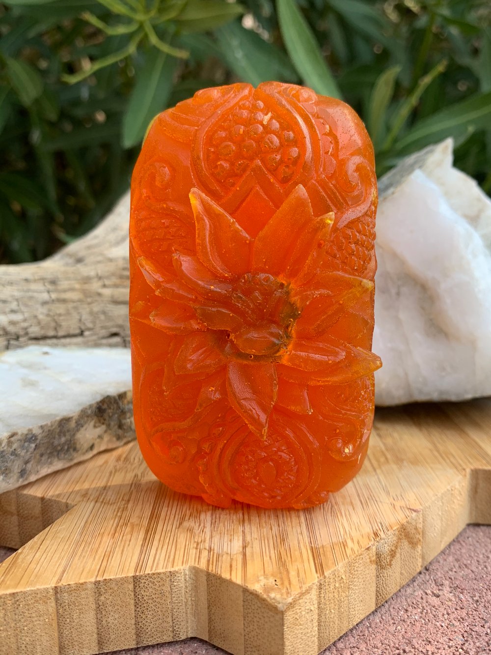 Image of Lotus Flower Aloe Vera + Citrus Aura Cleanse Soap Bar 