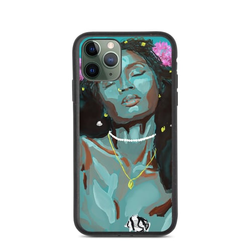 Image of Biodegradable Mermaid of the Pond iPhone Case