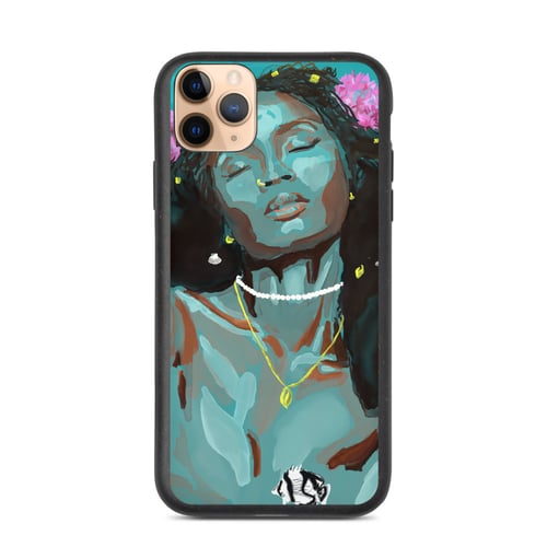 Image of Biodegradable Mermaid of the Pond iPhone Case