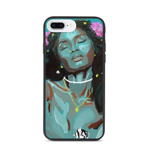 Image of Biodegradable Mermaid of the Pond iPhone Case