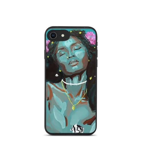 Image of Biodegradable Mermaid of the Pond iPhone Case