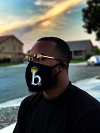 Image 1 of Broke Boys Simple Logo Masks