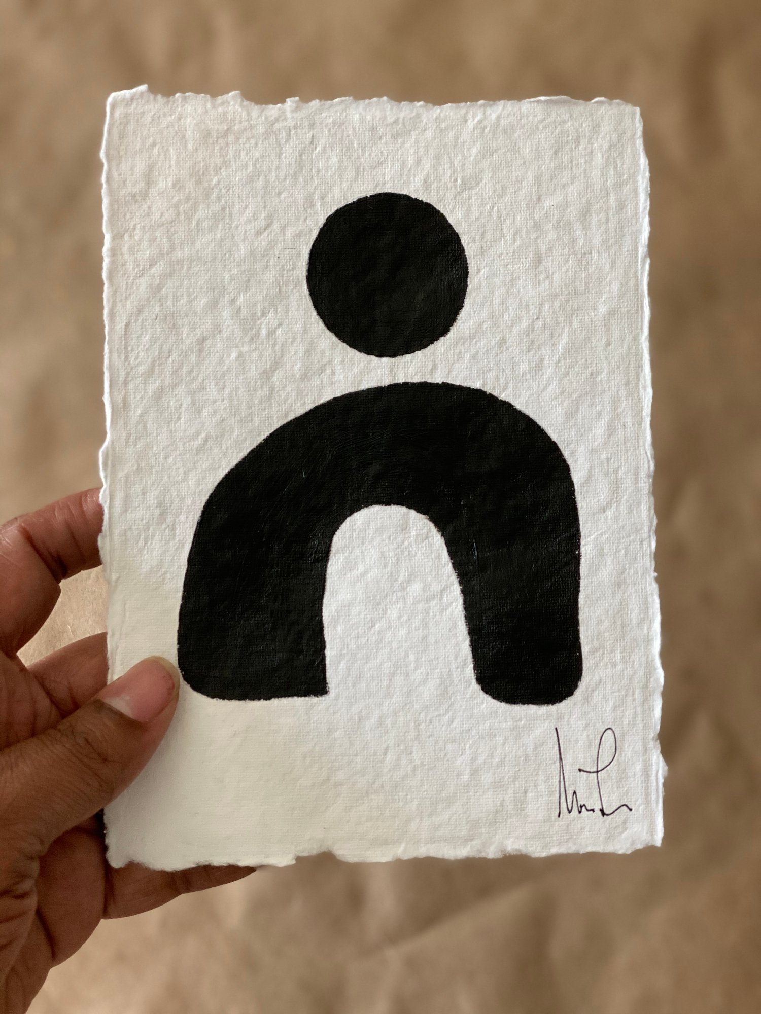 Image of ML• The Shape Collection • Handmade Paper No. 3