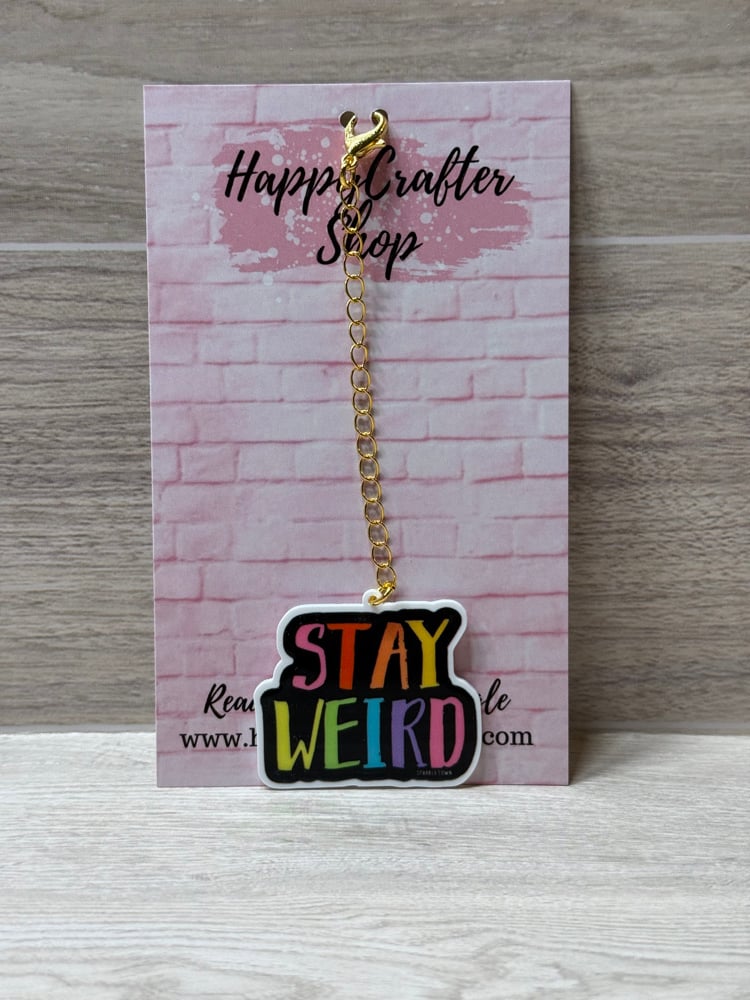Image of Ready-To-Bead Dangle - Stay Weird