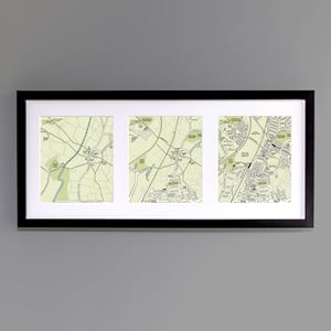 Image of One Hundred Years Map trio – Crofton Park & Honor Oak Park